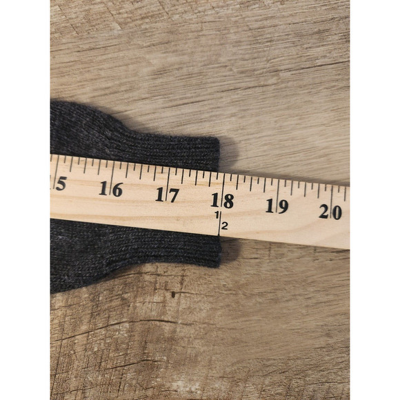 J Crew Womens Sweater Gray‎ Wool Blend Blue Jeweled Neckline Top Extra Small - Picture 10 of 11